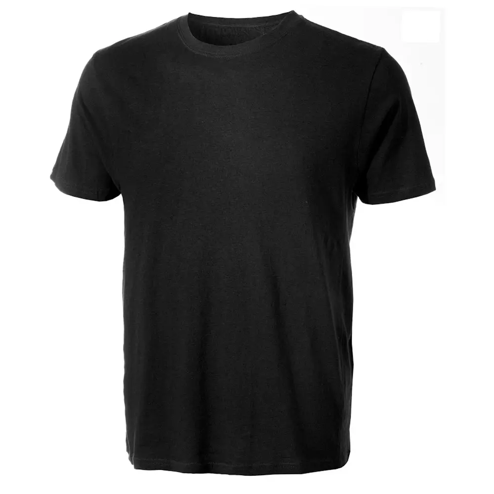 Mens Classic Hemp T-shirt (Black, XL)